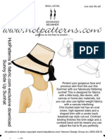 Hp Fabric.com Sunny Side Up Sunhat-1