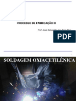 Aula 1 Soldagem - Soldagem Oxiacetilenica