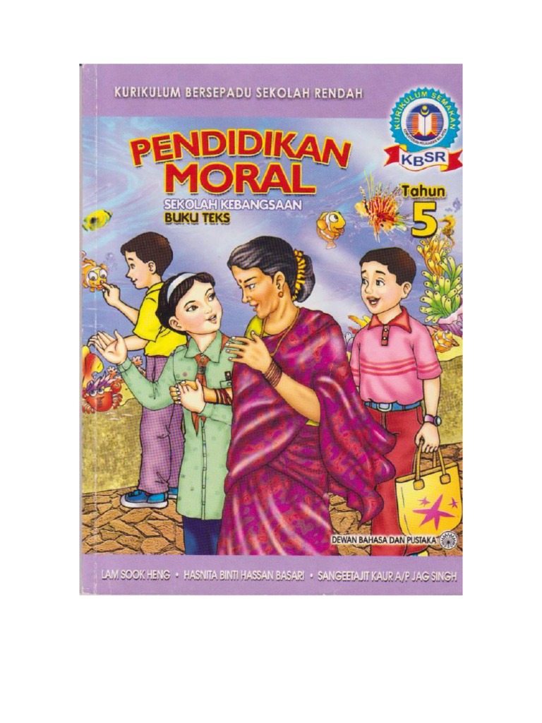 Buku Teks Pendidikan Moral Tahun 4 2020 Pdf