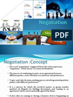 Negotiation Concept: Understanding the Process of Reaching Agreements