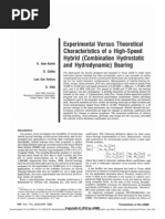 Download Experimental Versus Theoretical Characteristics of a High-Speed Hybrid Combination Hydro Static and Hydrodynamic Bearing by allwl2006 SN13074289 doc pdf