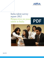 India Talent Survey Report 2012