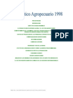 Diagnóstico Agropecuario 1998