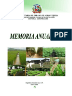 Memoria Anual Agropecuaria 2009