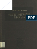 Derecho Constitucional Mex - Tena Ramirez
