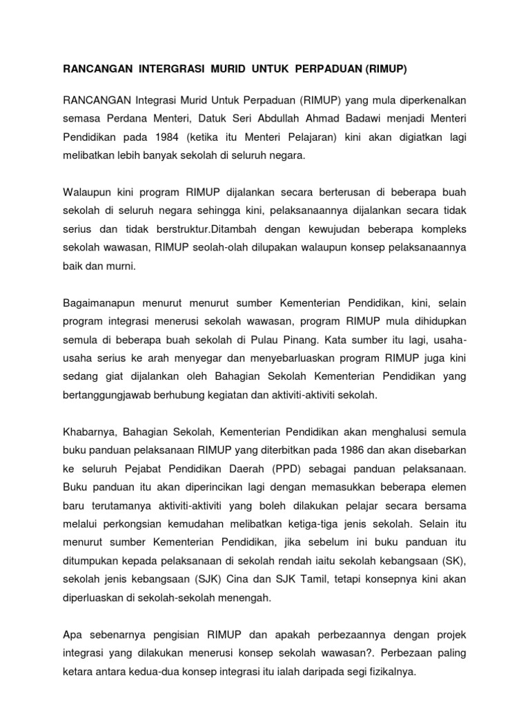 Rimup Pdf