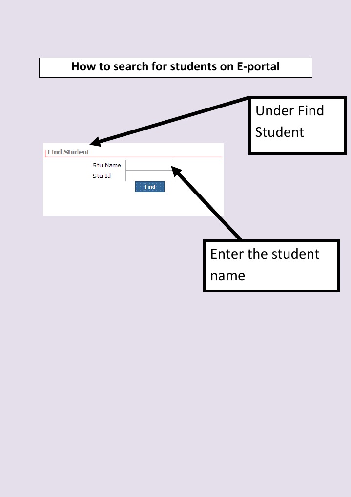 E-Portal Student Login Guide | PDF