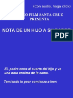 Carta de Un Hijo a Su Padre