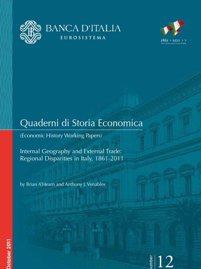 Italy's Trade and Regional Disparities | PDF