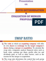 Valuation of Merger Proposal