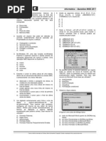 Simulado INSS 2011- 02 - NUCE - Impressão