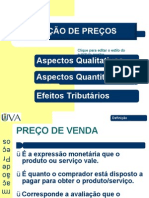 Formação de Preços