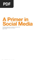 A Primer in Social Media - (SmashLab)