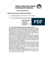 Trv Propuesta Definitivo Plan_de_estudios Ed Fisica Julio 2012