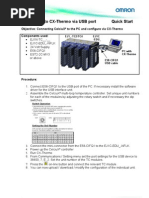 2A PC Connection of CelciuX To CX-Thermo USB