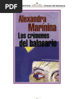 Marinina Alexandra - Kamenskaya 01 - Los Crimenes Del Balneario ...