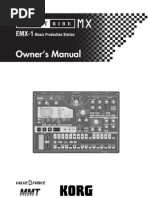 Download Korg EMX-1 Manual by stony74 SN13078663 doc pdf