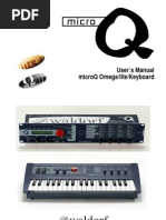 Download Waldorf MicroQ Manual by stony74 SN13078679 doc pdf