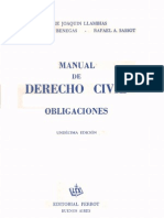 manual de derecho civil - obligaciones - jorge j. llambías
