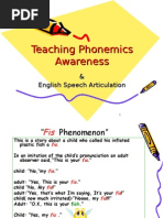 Teaching Phonemics Awareness