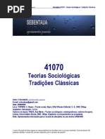 TeoriasSociológicasTradiçõesClássicas