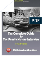 Download The Complete Guide to the Family History Interview by Lynn Palermo SN130796718 doc pdf