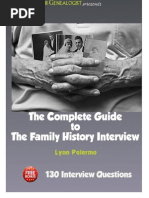 Download The Complete Guide to the Family History Interview by Lynn Palermo SN130796718 doc pdf