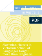 Download 1010 Slovenian Language in Australia by Institute for Slovenian Studies of Victoria Inc SN13080045 doc pdf