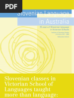 Download 1010 Slovenian Language in Australia by Institute for Slovenian Studies of Victoria Inc SN13080045 doc pdf