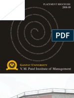 VMPIM batch 2007 2009 placement brochure