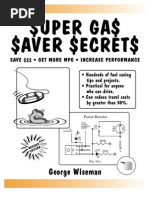 Download Super Gas Saver Secrets  preview by George Wiseman SN130815780 doc pdf