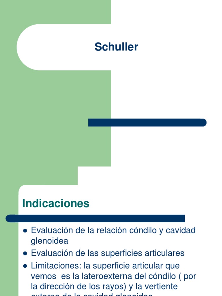 Proyección Schuller en Radiografía TM | PDF | Ciencia y matemáticas