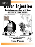 Download Water Injection Manual  preview by George Wiseman SN130818457 doc pdf