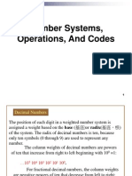 Number Systems, Operations, and Codes Explained