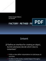 CSE776-Design Patterns Jim Fawcett FACTORY METHOD PATTERN