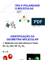 Geometria E Polaridade Das Moléculas