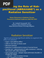 Download Abraxane Nab Paclitaxel as Radiation Sensitizer by Lokesh Viswanath SN130823956 doc pdf