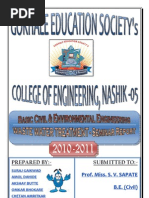 Download Waste Water Treatment - Seminar Report by Suraj Gaikwad SN130824774 doc pdf