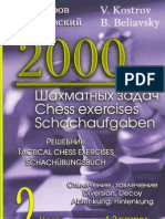 2000 Tactical Chess Exercises Vol 2 (Kostrov, B.beliavsky)