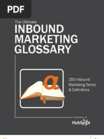 The Ultimate Inbound Marketing Glossary. Dic. 2011