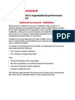 Balanced Scorecard: Kaplan and Norton's Organizational Performance Management Tool