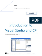 Introduction to Visual Studio and CSharp