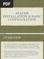 Apache Installation & Basic Configuration: Thursday, November 8, 12