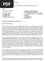 Introdução ao Pensamento de Georges Gurvitch