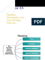 Retailers, Wholesalers, and Their Strategy Planning