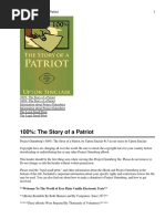 100% - The Story of A Patriot