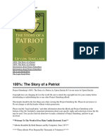100% - The Story of A Patriot