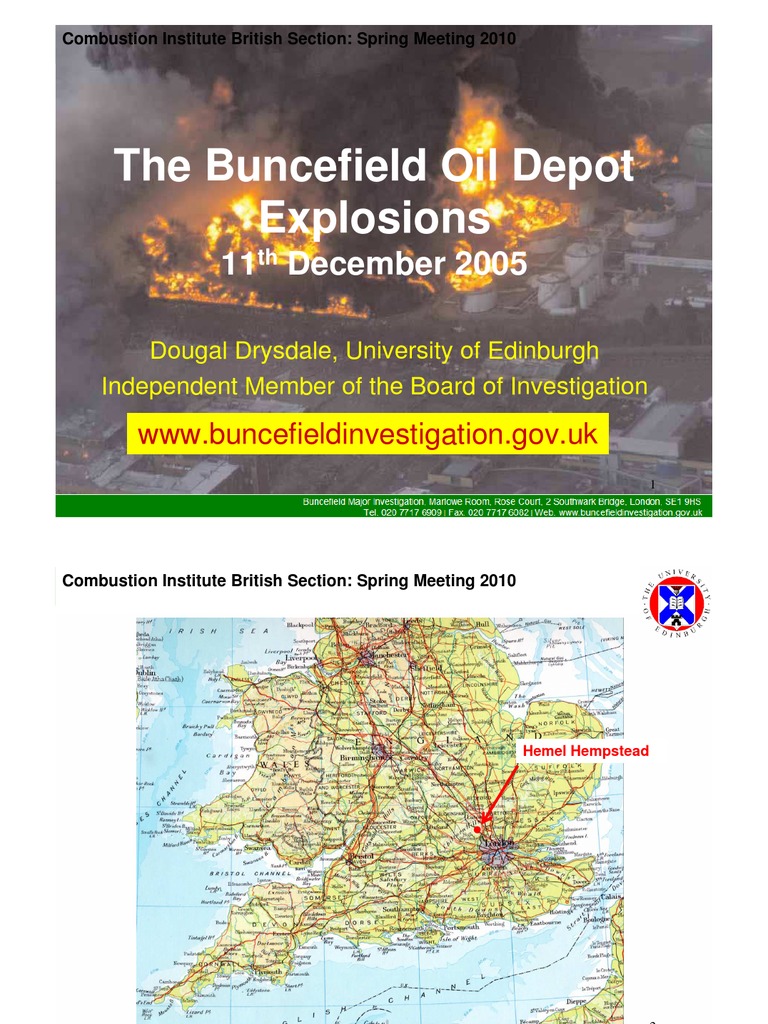 Buncefield Presentation CI Explosion Combustion