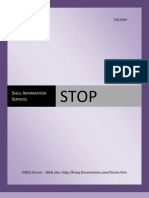 Stop Overview