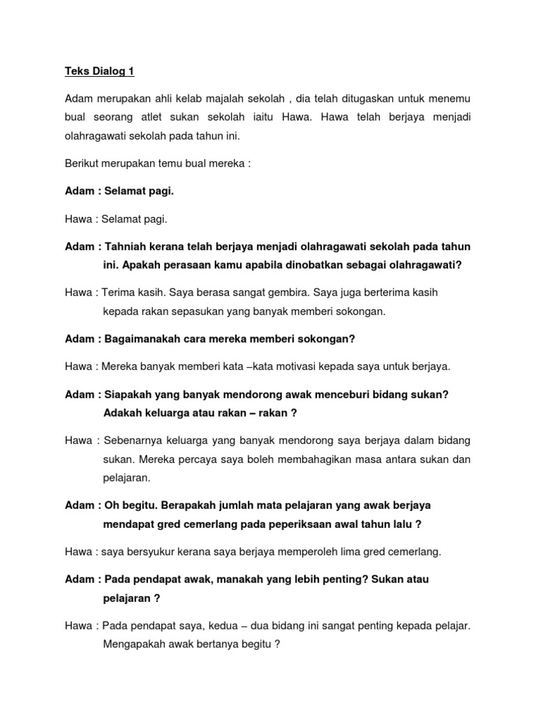Dialog 1 | PDF